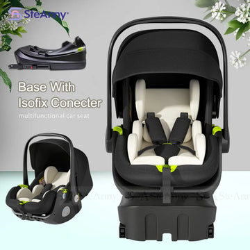 Chic Newborn Car Seat with ISOFIX Connector Base.